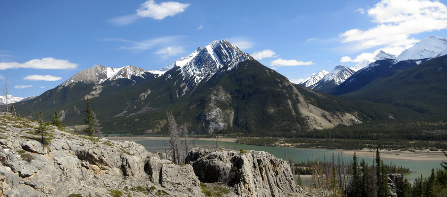 Cinquefoil Mountain from Mt. Greenock
