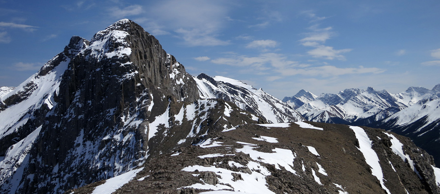 Roche Jacques from Cinquefoil Peak