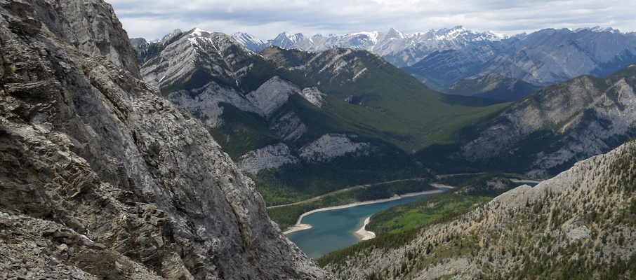 Barrier Lake from West Baldy