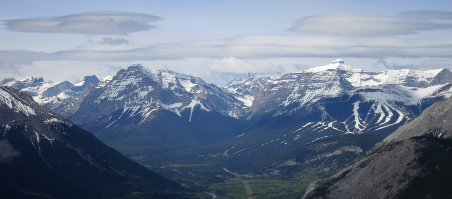 Mt. Kidd and Mt. Allan (Nakiska Ski Hill)