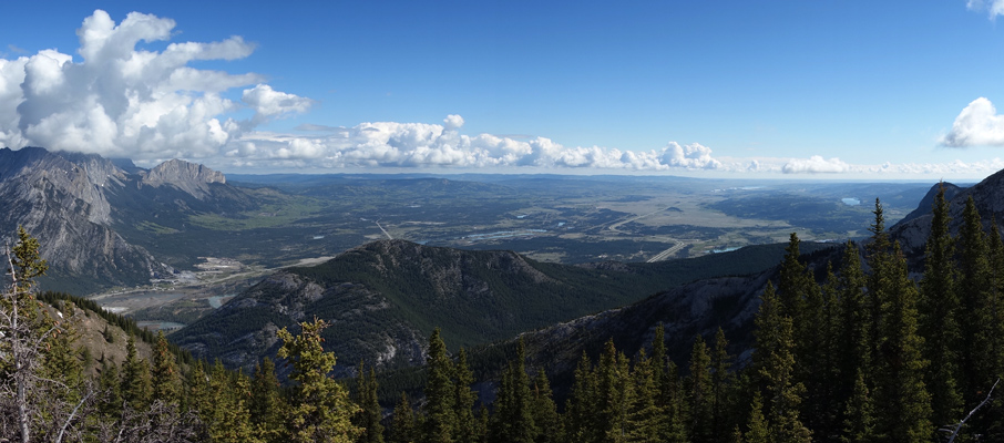Looking Out Over The Prairies