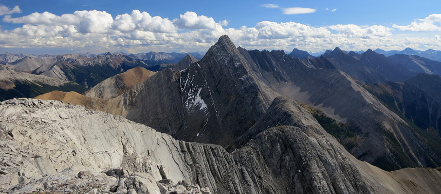 Mt. Colin from the summit of Hawk Mountain